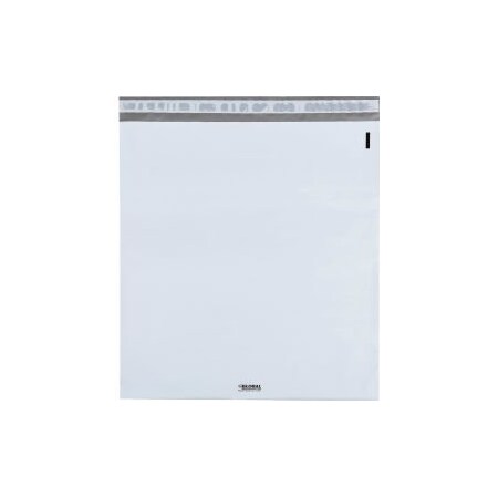 Self Seal Poly Mailers, #6, 14W X 17L, White, 500/Pack